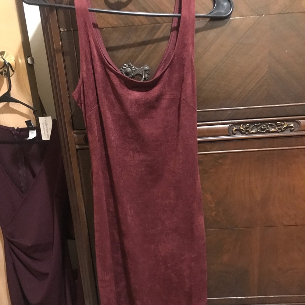 Maroon dress